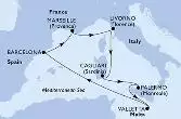 Malta, Spagna, Francia, Italia