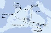 Italia, Malta, Spagna, Francia
