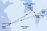 Cina Continentale, Giappone, Repubblica di Corea