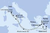 Italia, Grecia, Turchia