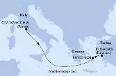 Italia, Grecia, Turchia