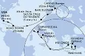 Stati Uniti, Isole Vergini (Britanniche), Spagna, Francia, Italia, Grecia, Turchia