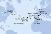 Canada, Portogallo, Spagna, Francia
