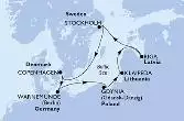 Danimarca, Germania, Polonia, Lituania, Lettonia, Svezia