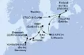 Danimarca, Germania, Svezia, Lituania, Estonia, Finlandia