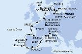 Danimarca, Svezia, Germania, Olanda, Francia, Spagna, Portogallo, Italia