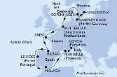Danimarca, Svezia, Germania, Olanda, Francia, Spagna, Portogallo, Italia