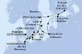 Germania, Danimarca, Svezia, Lituania, Estonia, Finlandia