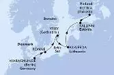 Germania, Danimarca, Svezia, Lituania, Estonia, Finlandia