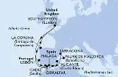 Regno Unito, Portogallo, Spagna, Gibilterra