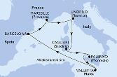Italia, Malta, Spagna, Francia