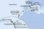 Martinica, Guadalupe, Antille Olandesi, Isole Vergini (Britanniche), Antigua-Barbuda, Spagna, Francia, Italia