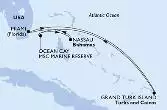 Stati Uniti, Turks and Caicos Islands, Bahamas
