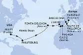Stati Uniti, Antille Olandesi, Portogallo, Spagna, Francia