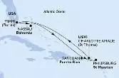 Stati Uniti, Bahamas, Porto Rico, Antille Olandesi, Isole Vergini (USA)