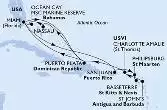 Stati Uniti, Porto Rico, Antille Olandesi, Saint Kitts - Nevis, Antigua-Barbuda, Isole Vergini (USA), Repubblica Dominicana, Bahamas