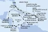 Stati Uniti, Giamaica, Aruba, Colombia, Panama, Costa Rica, Honduras, Porto Rico, Antille Olandesi, Saint Kitts - Nevis, Antigua-Barbuda, Isole Vergini (USA), Repubblica Dominicana