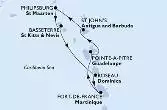 Guadalupe, Antigua-Barbuda, Antille Olandesi, Saint Kitts - Nevis, Dominica, Martinica