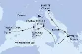 Spagna, Francia, Italia, Grecia