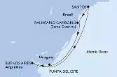 Santos,Balneario Camboriu,Punta Del Este,Buenos Aires,Santos