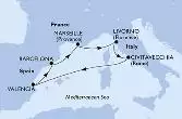 Spagna, Francia, Italia