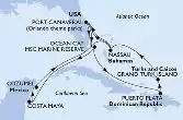 Port Canaveral,Ocean Cay,Costa Maya,Cozumel,Nassau,Port Canaveral,Ocean Cay,Puerto Plata,Grand Turk Island,Nassau,Port Canaveral