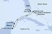 Miami,Ocean Cay,Costa Maya,Cozumel,Miami