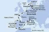 Danimarca, Germania, Olanda, Francia, Spagna, Portogallo, Italia