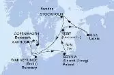 Danimarca, Germania, Polonia, Svezia, Lettonia