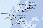 Italia, Francia, Spagna, Germania, Polonia, Lituania, Lettonia, Estonia, Finlandia, Svezia