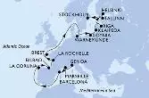 Italia, Francia, Spagna, Germania, Polonia, Lituania, Lettonia, Estonia, Finlandia, Svezia