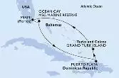 Stati Uniti, Bahamas, Repubblica Dominicana, Turks and Caicos Islands