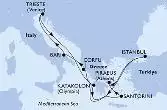 Italia, Grecia, Turchia