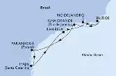 Paranaguá, Itajai, Ilhabela, Rio de Janeiro, Buzios, Ilha Grande, Paranaguá