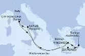 Italia, Grecia, Turchia