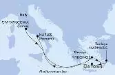Italia, Grecia, Turchia