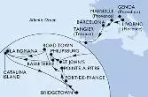 Italia, Francia, Spagna, Marocco, Antigua-Barbuda, Antille Olandesi, Saint Kitts - Nevis, Repubblica Dominicana, Barbados, Martinica, Guadalupe, Isole Vergini (Britanniche)