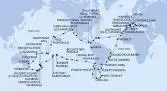 Spagna, Gibilterra, Marocco, Capo Verde, Brasile, Argentina, Isole Falkland, Cile, Isole Pitcairn, Polinesia Francese, Isole Cook, Nuova Zelanda, Australia, Nuova Caledonia, Vanuatu, Samoa, Samoa Americane, Stati Uniti, Messico, Costa Rica, Panama, Repubblica Dominicana, Isole Vergini (Britanniche), Antille Olandesi, Italia, Francia