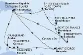 La Romana,Catalina Island,Oranjestad,Willemstad,Kralendijk,Saint George,La Romana,Catalina Island,Bridgetown,Fort de France,Pointe-a-Pitre,Road Town,La Romana