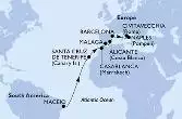 Brasile, Spagna, Marocco, Italia