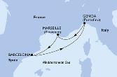 Marseille,Barcelona,Genoa,Marseille