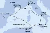 Italia, Tunisia, Spagna, Francia