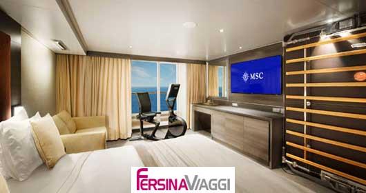 MSC Yacht Club Deluxe Suite - Wellness MSC Yacht Club Deluxe Suite - Wellness