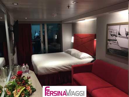 MSC SEAVIEW - cabina con balcone