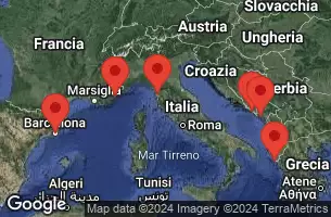  SPAIN, FRANCE, ITALY, GREECE, MONTENEGRO, CROATIA