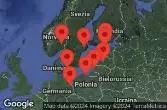  DENMARK, NORWAY, GERMANY, POLAND, LITHUANIA, LATVIA, ESTONIA, FINLAND, SWEDEN