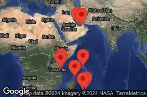 NORWEGIAN DAWN - Itinerario di 17 notti partendo da DOHA, QATAR il 12/02/2025 -  QATAR, UNITED ARAB EMIRATES, PORT VICTORIA   SEYCHELLES, KENYA, UNITED REPUBLIC OF, MADAGASCAR, POINTE DES GALETS  REUNION, PORT LOUIS  MAURITIUS