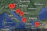  ITALY, SLOVENIA, CROATIA, MONTENEGRO, GREECE, TURKEY