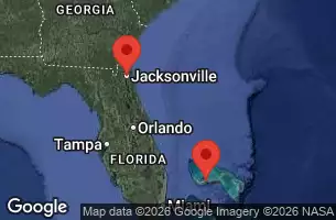 NORWEGIAN DAWN - Itinerario di 5 notti partendo da JACKSONVILLE, FLORIDA, FL il 28/12/2027 -  FLORIDA, BAHAMAS