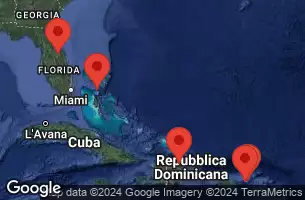 NORWEGIAN EPIC - Itinerario di 7 notti partendo da ORLANDO-BEACHES-PORT CANAVERAL, FL il 02/11/2024 -  FLORIDA, DOMINICAN REPUBLIC, VIRGIN ISLANDS, BRITISH VIRGIN ISLANDS, BAHAMAS